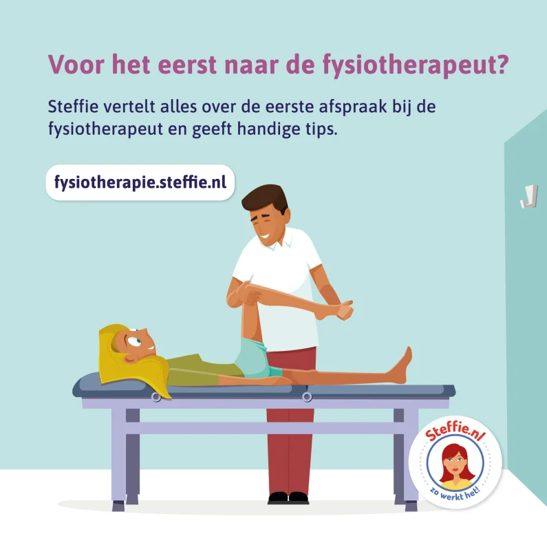 Voor het eerst naar een fysiotherapeut?